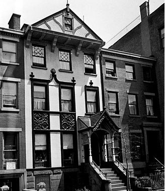 February House in Brooklyn where Carson McCullers lived with other artists.